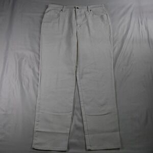 Gloria Vanderbilt‎ 16 Amanda Classic White Stretch Denim Womens Jeans